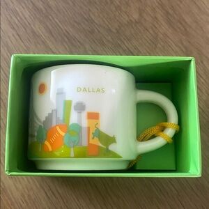 NWT- Dallas Starbucks You are Here 2oz